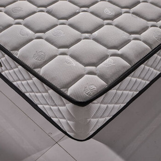 生活梦想家 床垫软硬适中舒适洁净精钢弹簧床垫单双人 海绵冷泡绵 透气高端床垫 H004 1.8米