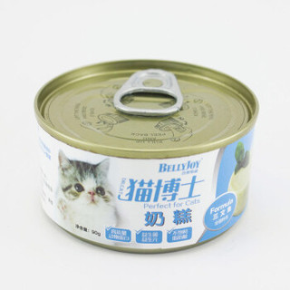 百利怡品 BELLYJOY 猫博士  猫罐头 猫湿粮  三文鱼奶糕  90克*6罐