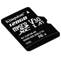Kingston 金士顿 A1 128GB microSD存储卡 升级款
