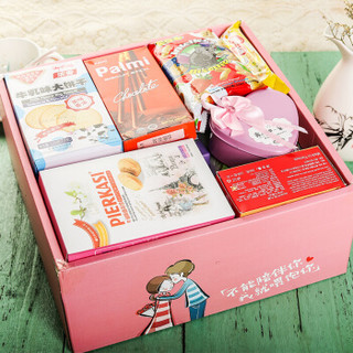 coolxixi 酷兮兮 休闲零食大礼包一整箱送女友女生儿童网红礼盒食品超市进口好吃的组合装1800g