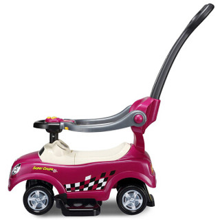智乐堡CHILOKBO*加蓬版*奔乐系列骑行玩具车儿童扭扭车1-3岁男女宝宝溜溜车小孩手推车三合一助步车紫色321C