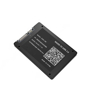 连拓（LinkStone）MSATA转SATA固态硬盘转接卡 MSATA SSD硬盘转2.5英寸SATA硬盘盒子 黑色 S101-1M
