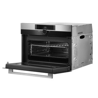 AEG KMK861000M 欧洲原装进口嵌入式家用多功能微波烤箱 微蒸烤一体机 多重隔热 腔体自清洁