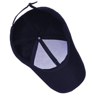 GLO-STORY 棒球帽男 春夏季新款棒球帽休闲中年遮阳帽拼接帽檐 男士时尚棒球帽MMZ914055 藏蓝色