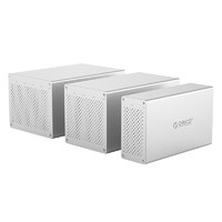 Orico/奥睿科3.5寸多盘位外置蜂巢硬盘盒 raid磁盘阵列盒柜箱SATA