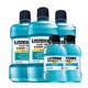 李施德林 (Listerine) 漱口水 冰蓝劲爽口味3+2套装  (500mL*3瓶+100mL*2瓶) (新老随机发货) *5件