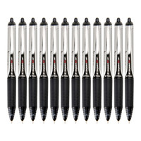 京东PLUS会员：PILOT 百乐 BXRT-V5 针嘴中性笔 0.5mm 黑色 12支装 +凑单品