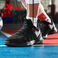特步正品篮球鞋男鞋新款防滑气垫透气运动鞋室内室外战靴球鞋