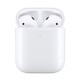 Apple 苹果 新AirPods（二代）无线蓝牙耳机 无线充电盒版