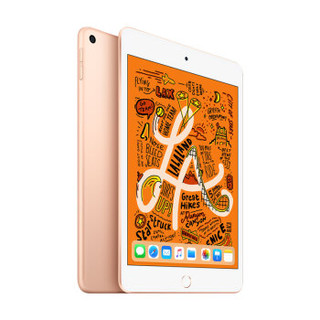 18点：Apple iPad mini 5 2019平板电脑 7.9英寸（256G WLAN版/MUU62CH/A）金色