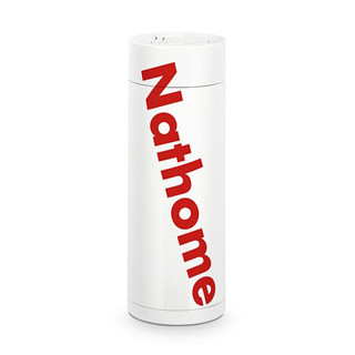 北欧欧慕（nathome）电热水杯保温电热水壶便携式烧水杯养生壶旅行烧水壶NDB335 白色字母款