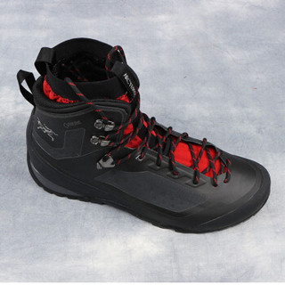 ARC'TERYX 始祖鸟 BORA2 MID GTX 多功能防水登山靴 (灰黑色、44)