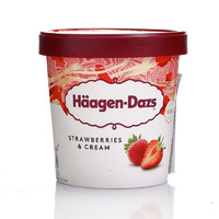 哈根达斯草莓冰淇淋460ml 杯装