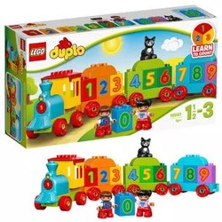 LEGO 乐高 DUPLO 得宝系列 10847 数字火车 *3件