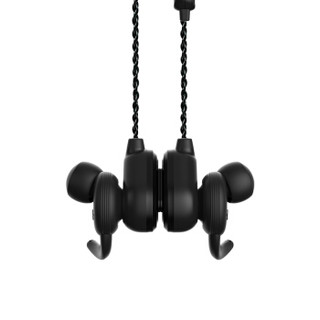 MacaW 脉歌 T1000Pro 蓝牙运动耳机双边立体声线控磁吸式防水耳机 (黑色、通用、入耳式)
