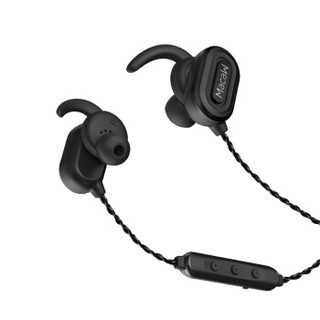 MacaW 脉歌 T1000Pro 蓝牙运动耳机双边立体声线控磁吸式防水耳机 (黑色、通用、入耳式)
