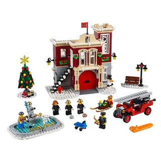 LEGO 乐高 创意百变系列 10263 冬季乡村消防站