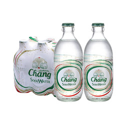 Chang 象牌 泰国进口大象无糖苏打水 325ml*6瓶 *3件