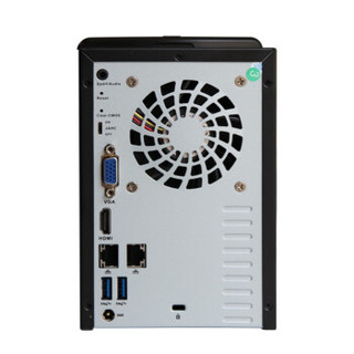 兮克 SK-TS5002D 网络存储 黑色 (28T、Intel、双盘NAS、2G)