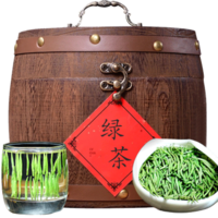 尖绿茶700g礼盒正宗品质茗茶浓香 品质高山绿茶毛尖（木桶茶礼装）700g升级款