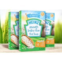 Heinz 亨氏 婴儿营养无糖米粉 100g 3盒