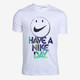 耐克男装Nike HAVE A NIKE DAY笑脸LOGO运动休闲短袖T恤