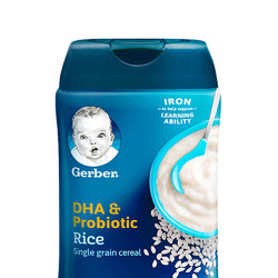 Gerber 嘉宝 婴儿DHA益生菌大米米粉 1段 227g