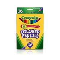 中亚Prime会员：crayola 绘儿乐 长款彩色铅笔 36色