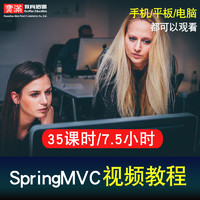 Springmvc视频教程 Spring mvc教学零基础入门实战自学在线课程