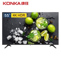 18日预售：KONKA 康佳 LED55P7 55英寸 4K 液晶电视