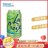 La Croix 苏打水 青柠味 355ml×8 19/10/1到期 *3件