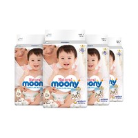 moony 尤妮佳 皇家系列 婴儿纸尿裤 L54片 *4包