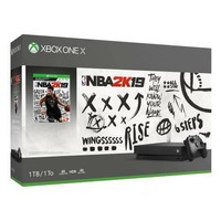 Microsoft 微软 Xbox One X 1TB 《NBA 2K19》同捆主机 