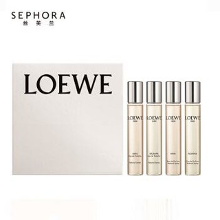 京东PLUS会员：LOEWE 罗意威 001事后清晨 男女对香套装 15ml*4支