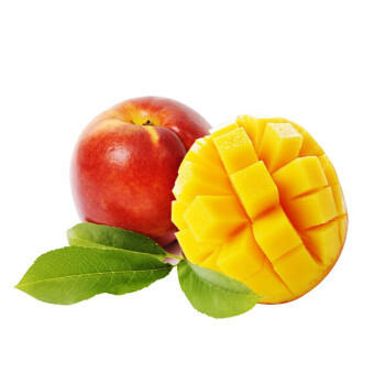 山东红皮黄瓤脆油桃（果肉像芒果，味道像柠檬）桃子开箱🍑