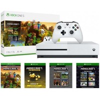 Microsoft 微软 Xbox One S 1TB 《我的世界》同捆游戏机 