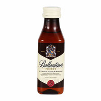 Ballantine's百龄坛苏格兰特醇威士忌50ml英国原装进口洋酒烈酒