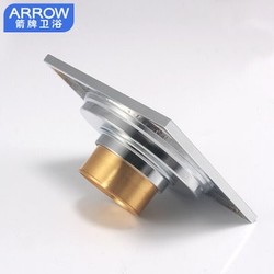 ARROW 箭牌 AE07T1101-X 自动密封全铜地漏