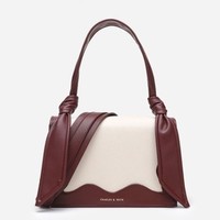 CHARLES & KEITH CK2-50780737  女士蝴蝶结波浪单肩包