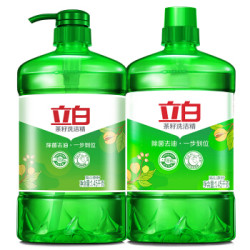 Liby 立白 茶籽洗洁精 1.45kg*2瓶 *6件