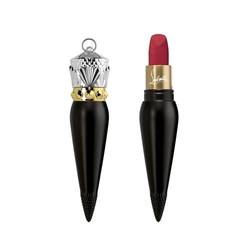 CHRISTIAN LOUBOUTIN 萝卜丁女王权杖黑管薄纱口红 #004M