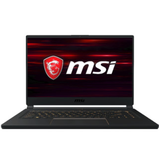 msi 微星 GS65 Stealth 15.6英寸 笔记本电脑 RTX 2080 i7-9750H 240Hz 430 32G内存 1T固态