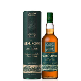 GLENDRONACH 格兰多纳 复兴 15年 单一麦芽威士忌 700ml