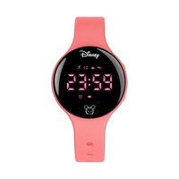迪士尼（Disney）儿童手表男女学生多功能电子表简约时尚智能手环 634简约版粉色 黑色 粉色 硅胶