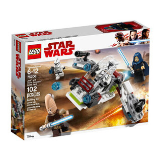 LEGO 乐高  75206 星球大战系列 STAR WARS积木拼搭 绝地武士和克隆士兵战斗包