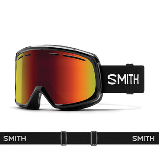 SMITH RANGE - ASIAN FIT 滑雪镜 红镜黑框
