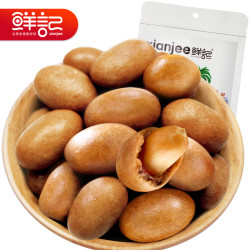 鲜记 童年味道鱼皮花生250g*2袋