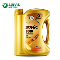 LOPAL 龙蟠 SONIC9000 SN 5W-40 全合成机油 4L *6件