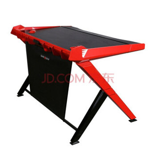 DXRACER 迪锐克斯 GD1000 电脑桌台式家用 人体工学电竞游戏桌 锐意红