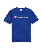 Champion 男式 T恤 T1919G-549465 深蓝色 Medium